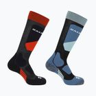 Ski socks Salomon S/Access DX-SX 2 pairs black/magnet