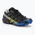 Salomon Speedcross 6 Gtx Fan Fire black/surf the web/safety yellow men's running shoes