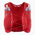 Running vest Salomon ADV SKIN 5 Set flame scarlet/haute red
