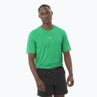 Men's running T-shirt Salomon SHKout Core parakeet