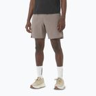 Men's running shorts Salomon Shakeout Core 2IN1 7" No Liner iron