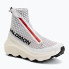 Men's running shoes Salomon S/Lab Ultra Dust white/fiery red/vanilla ice