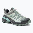 Women's trekking boots Salomon X Ultra 360 green milieu/uban chic/clearly aqua