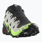 Men's running shoes Salomon Speedcross 6 GTX black/alloy/green gecko