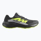 Men's running shoes Salomon Alphaglide GTX black/alloy/sharp green