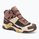Women's trekking boots Salomon X Ultra 5 MID GTX burlwood / french roast / rattan