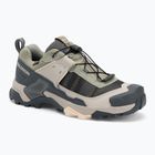 Women's trekking boots Salomon X ULTRA 5 GTX seagrass / turbul ence / tender peach
