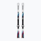 Alpine skis Salomon Addikt + bindings MI12 GW white/neon blue/red