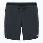 Men's Nike Dri-FIT Stride running shorts black / black / black / reflective silver