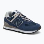 Men's New Balance 574 blue shoes
