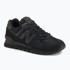 Men's New Balance 574 black shoes