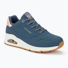 SKECHERS Uno Shimmer Away women's shoes navy