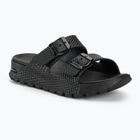 SKECHERS Women's Arch Fit Footsteps Hi'Ness slides black