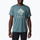 Columbia Zero Ice men's trekking shirt Cirro-Cool Graphic grey 1990463