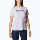 Women's trekking shirt Columbia Sun Trek Graphic purple 1931753569