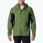 Columbia Mazama Trail men's rain jacket canteen/black