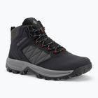 Men's hiking boots Columbia Transverse Hike Waterproof black/mountain red