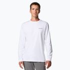 Columbia Explorers Canyon white / torn sunscape men's sweatshirt