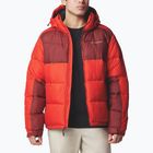 Men's Columbia Pike Lake II Hooded sail red/ spice down jacket