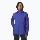 Columbia women's OmniTech AmpliDry II clematis blue rain jacket