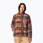 Columbia women's West Bend Print sweatshirt fig omblur