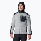 Columbia men's Arctic Crest Sherpa sweatshirt white / black