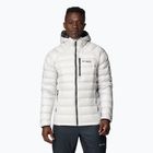 Men's Columbia Arctic Crest Down Jacket Hooded nimbus grey