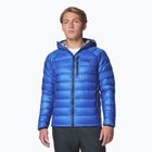 Men's Columbia Arctic Crest Down Hooded Mountain Blue Jacket