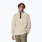 Men's sweatshirt Columbia Steens Mountain Half Snap II ancient fossil/black