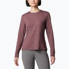 Columbia Sloan Ridge Graphic women's trekking longsleeve moonvista heather/linear drifts