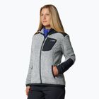 Columbia women's Arctic Crest Sherpa sweatshirt white / black