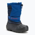 Columbia Youth Powderbug Snowlite mountain blue/ spicy children's snow boots