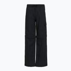 Children's trekking trousers Columbia Silver Ridge Utility Convertible black