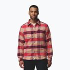 Men's shirt Columbia Windward II rich wine trapper windowpane