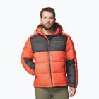Men's insulated jacket Columbia Pike Lake II Hooded zing/shark