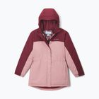 Children's ski jacket Columbia Hikebound II Long Insulated eraser pink/rich wine