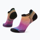 Women's Smartwool Run Zero Cushion Ombre Print Low Ankle tandoori orange running socks