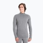 Men's thermal sweatshirt icebreaker Merino 200 Oasis Half Zip gritstone heather