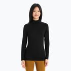 Women's thermal active sweatshirt icebreaker 260 Tech Turtleneck black