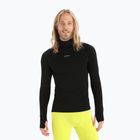 Men's thermal t-shirt icebreaker Merino LS Roll Neck black IB0A56KO0011