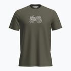 Men's Icebreaker Merino 150 Tech Lite SS Tee Adventure Ride loden trekking t-shirt