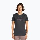 Women's T-shirt icebreaker Merinor 150 Tech Lite Sunrise Summit obsidian
