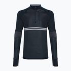 Men's thermal base layer Smartwool Intraknit Merino Tech 1/4 Zip deep navy