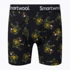 Men's Smartwool Merino Print Boxer Brief Boxed thermal boxers black/yellow SW015151857