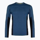 Women's Smartwool Merino Sport Crew thermal longsleeve laguna blue/ deep navy