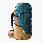The North Face Terra 65 l blue coral/utility brown/led yellow trekking backpack