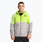 Men's The North Face MA Wind Full Zip jacket yellow, white and grey NF0A823XIJZ1