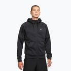 Men's training sweatshirt Nike Therma Fit Full-Zip black/black/white