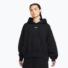 Women's sweatshirt Nike Sportswear Phoenix Fleece Oversized black/sail