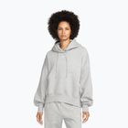 Women's sweatshirt Nike Sportswear Phoenix Fleece Oversized dark grey heather/sail